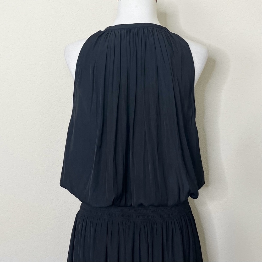 Ramy Brook Beatrice Black Sleeveless Midi Dress - Picture 7 of 10